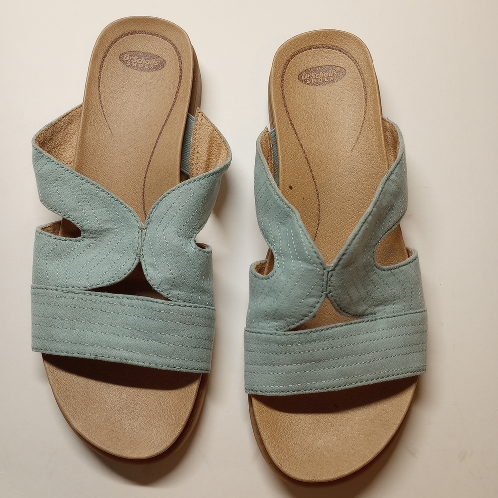 Dr. Scholl's Women's Light Green Sea Foam Kourtney Sandals 6M